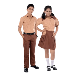 Beige School Uniform